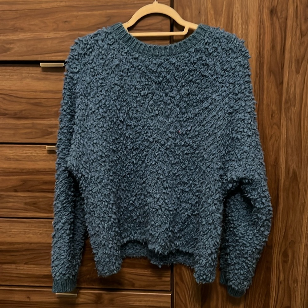 Molly Bracken blue sweater